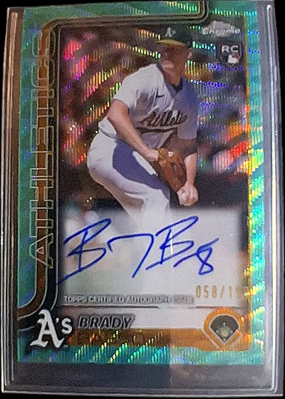 2025 Topps Chrome #RA-BBA Brady Basso — front