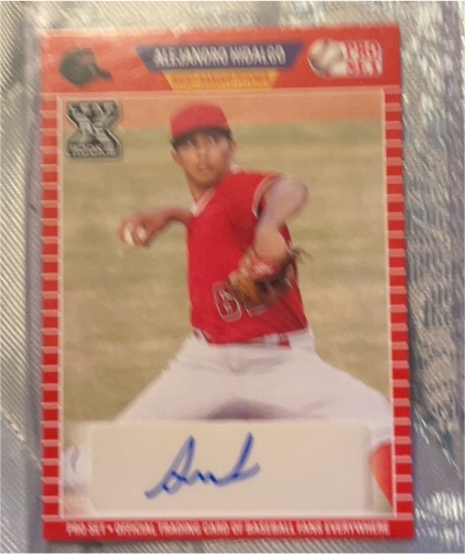 2021 Leaf Pro Set #PS-AH1 Alejandro Hidalgo — front