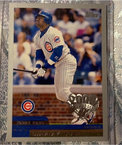2000 Topps #50 Sammy Sosa — front