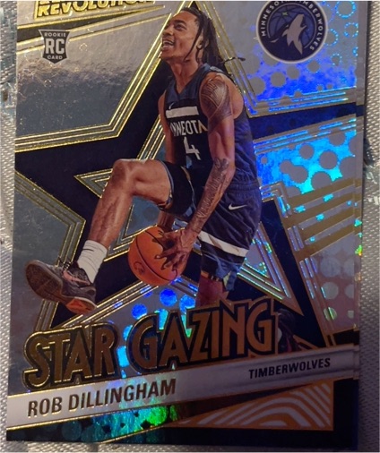 2024-25 Panini Revolution #17 Rob Dillingham Star Gazing — front