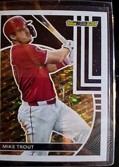 2024 Topps Update #BG-2 Mike Trout Topps Black Gold — front
