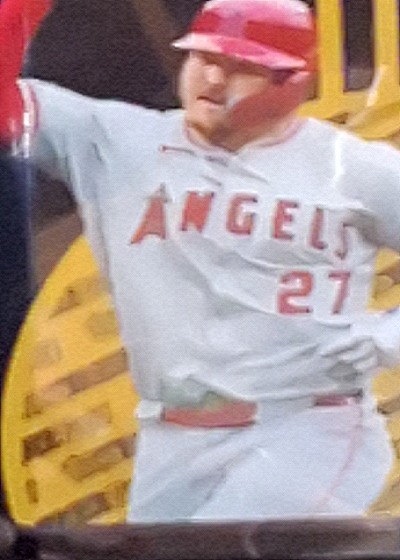 2024 Topps Update #BG-2 Mike Trout Topps Black Gold — back