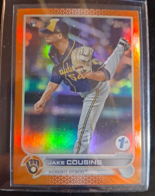 2022 Topps Series 1 #20 Jake Cousins — front