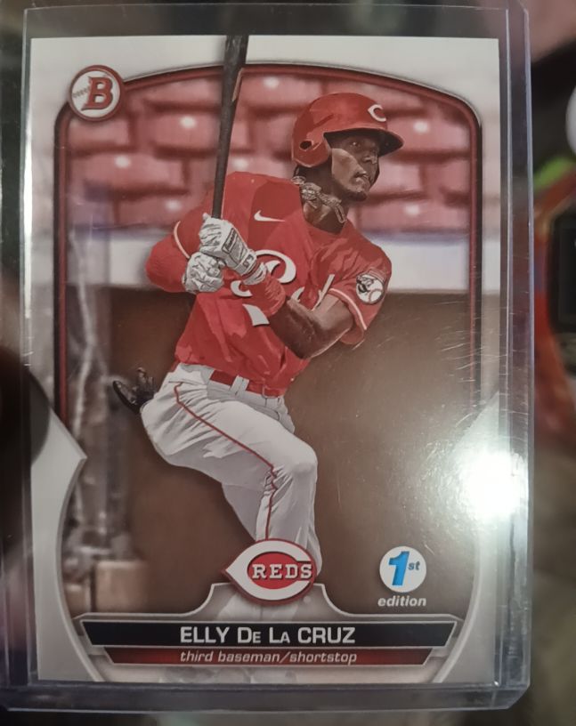 2023 Bowman 1st Edition #BPPF-65 Elly De La Cruz — front