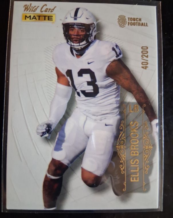 2022 Wild Card Matte #MB-41 Ellis Brooks — front