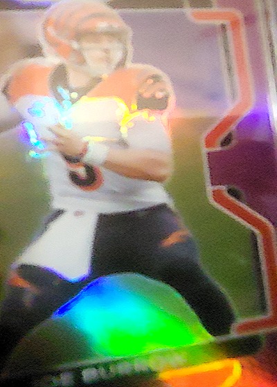 2021 Panini Prizm Football Blue Ice Prizm Refractor #11 DJ Chark Jr. — front