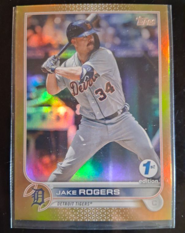 2022 Topps Series 1 #198 Jake Rogers — front