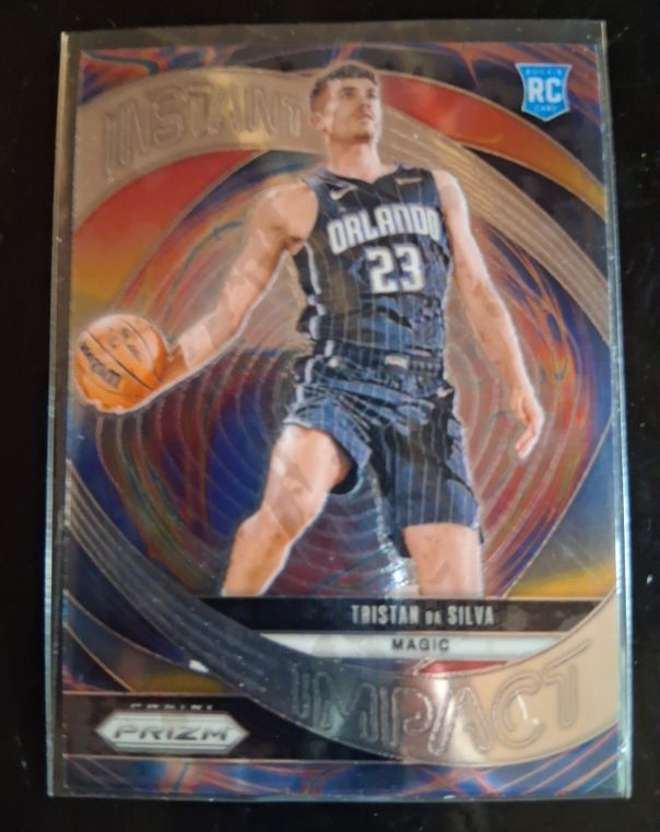 2024-25 Panini Prizm #20 Tristan Da Silva Instant Impact — front