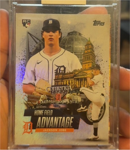 2025 Topps Series 2 #HA-28 Jackson Jobe Home Field Advantage — front