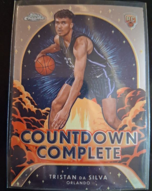 2024-25 Topps Chrome #CC-21 Tristan da Silva Countdown Complete — front
