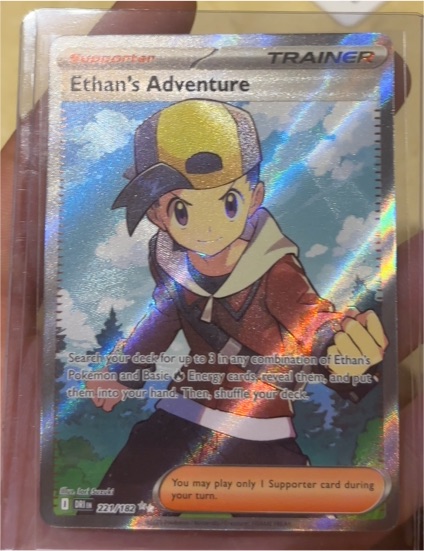 2025 Pokémon TCG Destined Rivals #221 Ethan's Adventure — front
