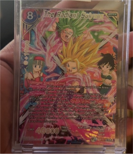 2021 Dragon Ball Super Card Game BT15-154 The Radiant Saiyans — front