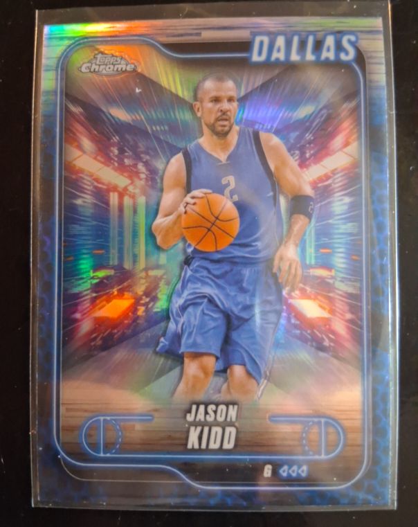 2024-25 Topps Chrome #129 Jason Kidd — front