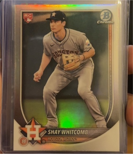 2025 Bowman Chrome #47 Shay Whitcomb — front