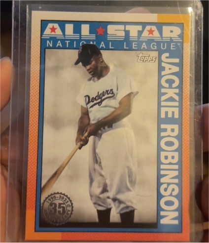 2025 Topps Series 2 1990 All-Star #90AS-24 Jackie Robinson — front