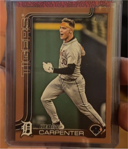 2025 Topps Series 2 #299 Kerry Carpenter — front