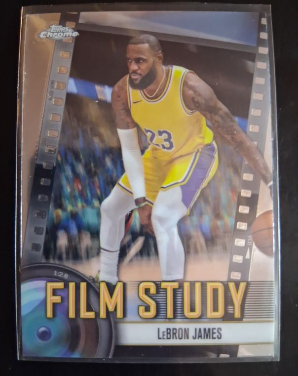2024-25 Topps Chrome #FS-6 LeBron James Film Study — front