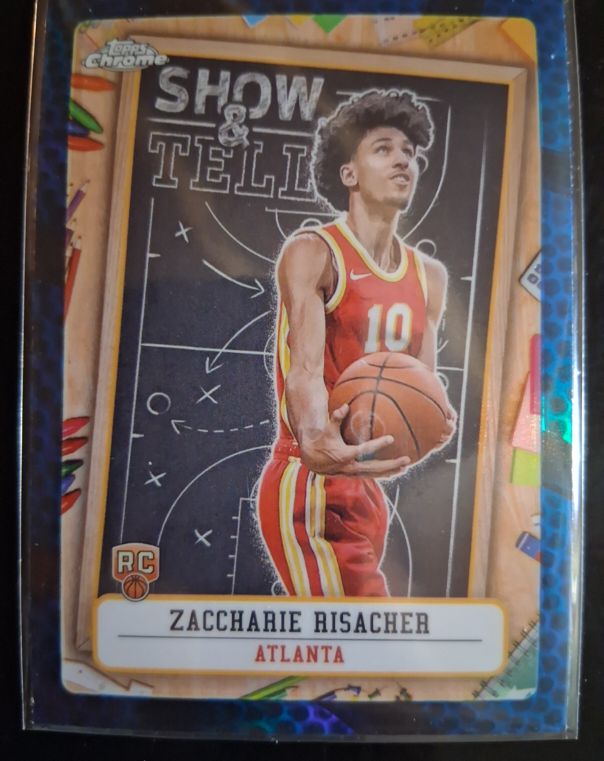 2024-25 Topps Chrome #ST-11 Zaccharie Risacher — front