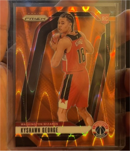 2024-25 Panini Prizm #257 Kyshawn George — front