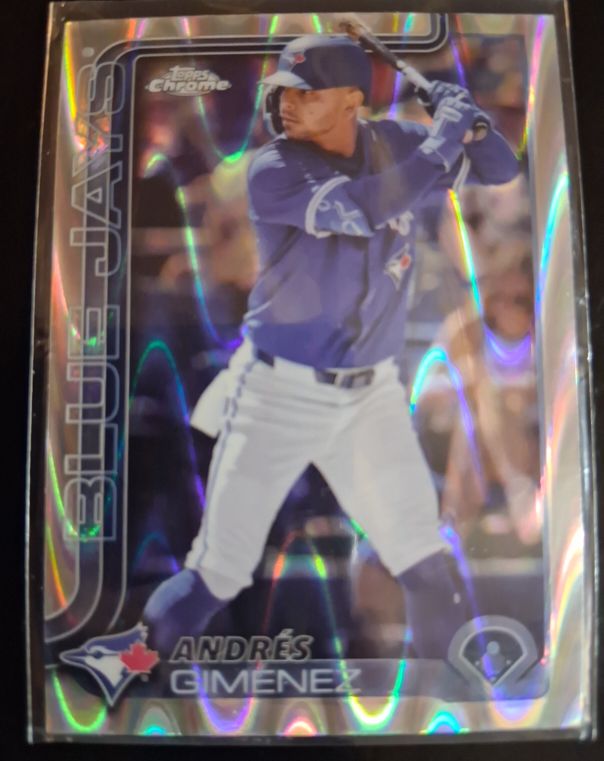 2025 Topps Chrome #70 Andrés Giménez — front
