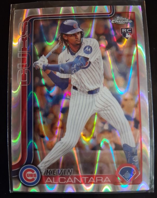 2025 Topps Chrome #173 Kevin Alcantara — front