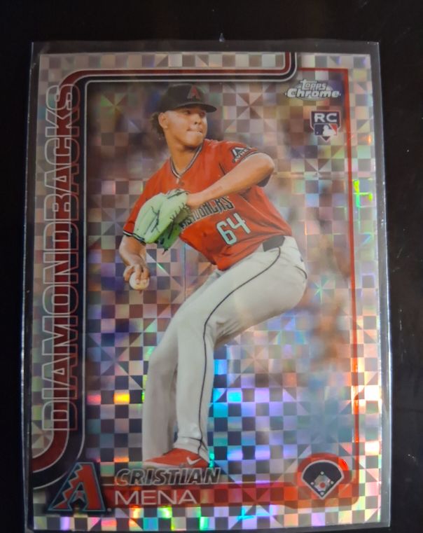 2025 Topps Chrome #120 Cristian Mena — front