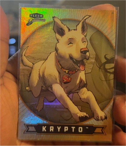 2025 Fleer Brilliants #20 Krypto — front