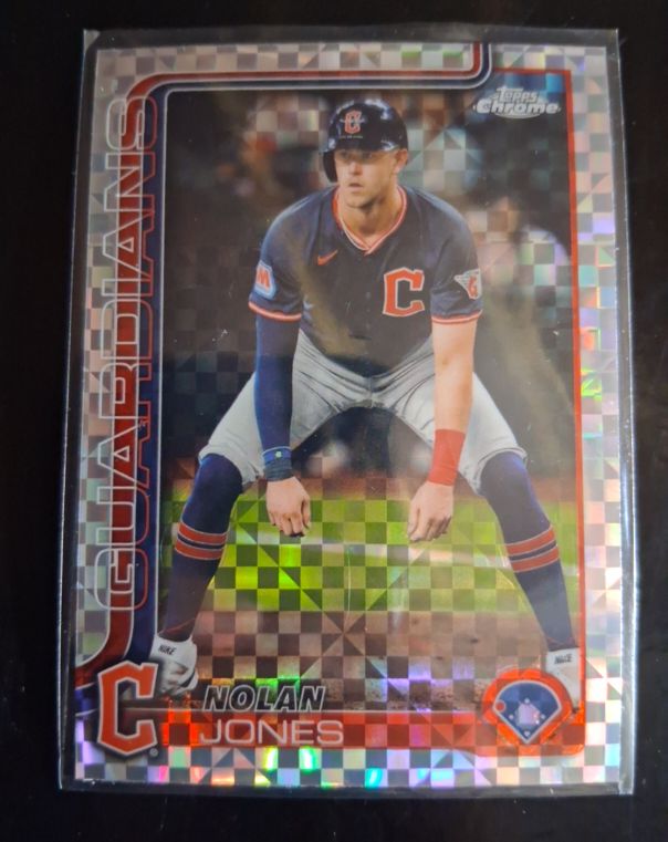 2025 Topps Chrome #32 Nolan Jones — front