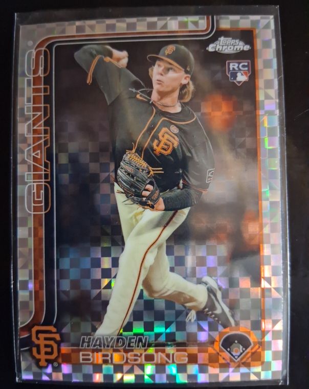 2025 Topps Chrome #138 Hayden Birdsong — front