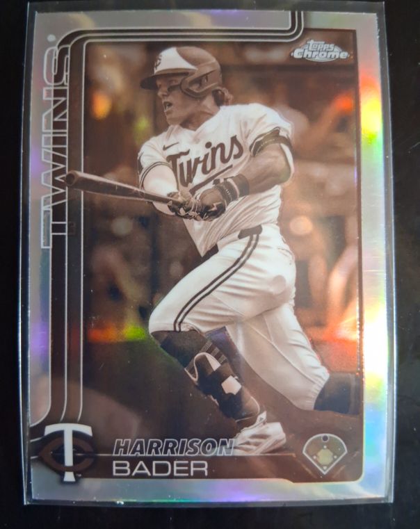 2025 Topps Chrome #62 Harrison Bader — front
