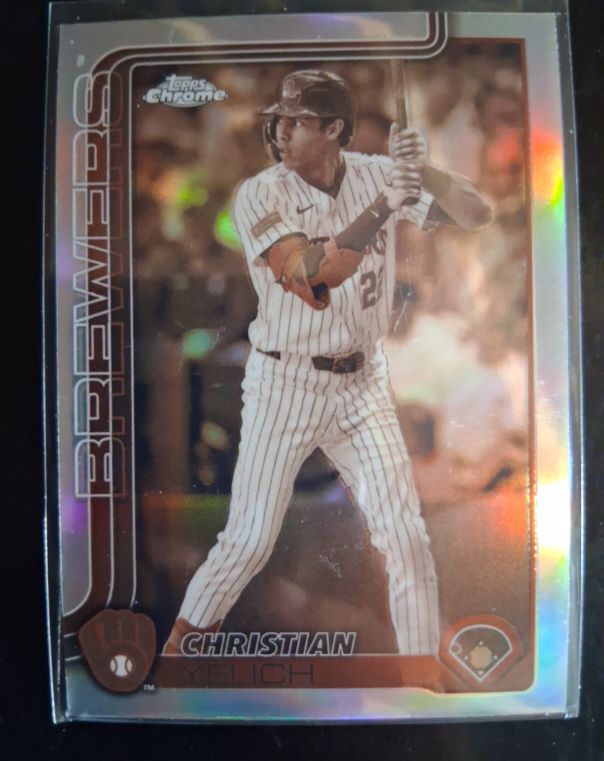 2025 Topps Chrome #89 Christian Yelich — front