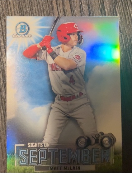 2023 Bowman Chrome #SOS-8 Matt McLain — front