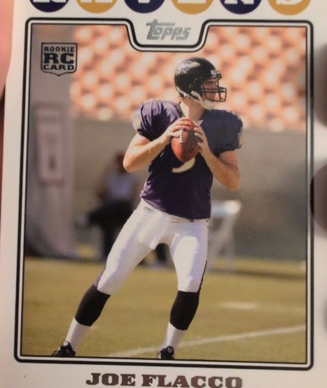 2008 Topps #335 Joe Flacco — front
