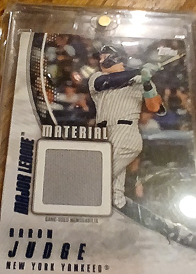 2025 Topps Series 1 Major League Material #MLM-AJ Aaron Judge — front
