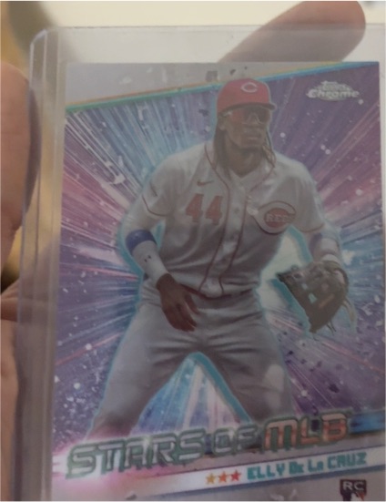 2024 Topps Stars of MLB Chrome #CSMLB-23 Elly De La Cruz — front