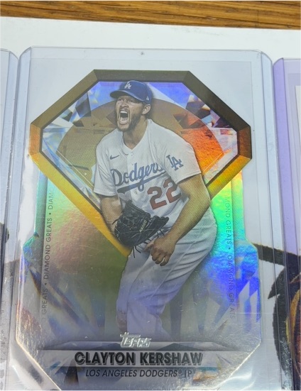 2022 Topps Diamond Greats Die-Cut #DGDC-12 Clayton Kershaw — front