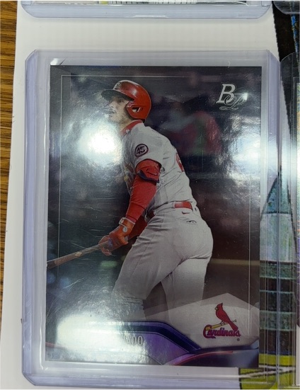 2021 Bowman Platinum #58 Nolan Arenado — front