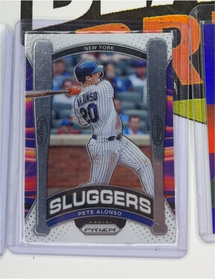 2021 Panini Prizm #SL10 Pete Alonso Sluggers — front