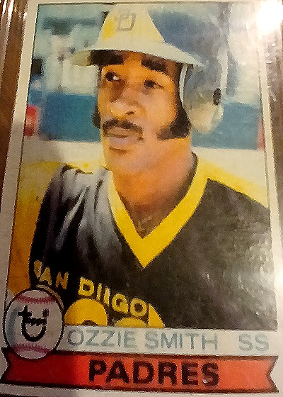 1979 Topps #116 Ozzie Smith Padres RC — front