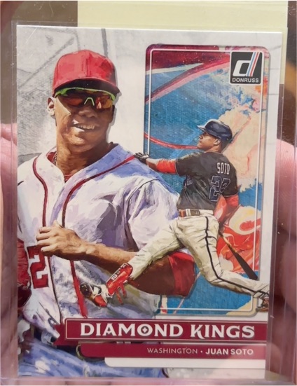 2022 Donruss Diamond Kings #20 Juan Soto — front
