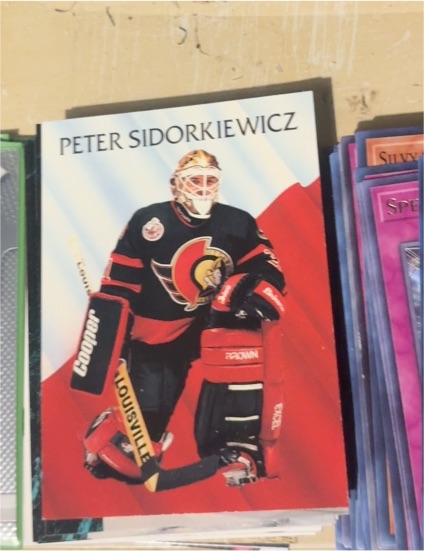 1992-93 Parkhurst #Peter Sidorkiewicz — front