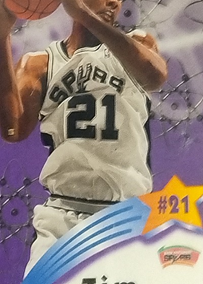 1997-98 Fleer Ultra Star Power #21 Tim Duncan — front