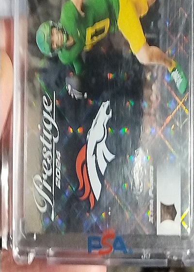 2024 Panini Prestige #391 Bo Nix — front