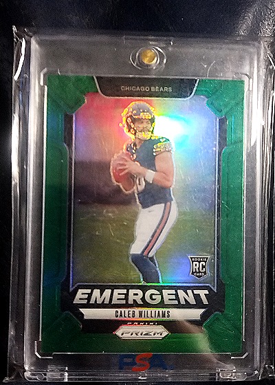 2024 Panini Prizm Emergent #1 Caleb Williams — front