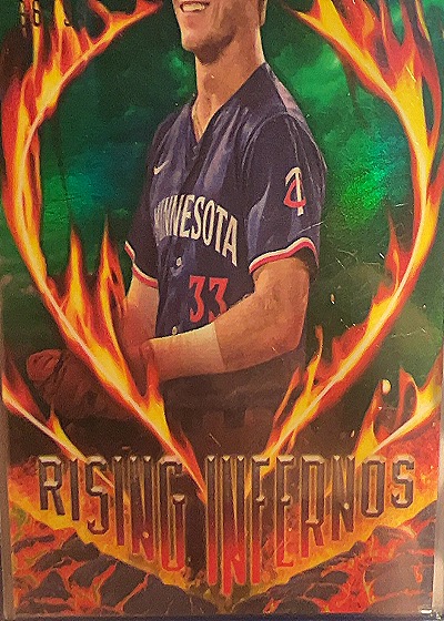 2024 Bowman #RI-14 Walker Jenkins Rising Infernos — front