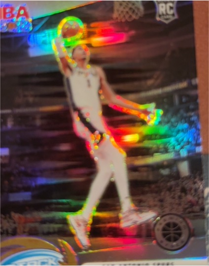 2022 NBA Hoops #RC1 Rookie Card — front