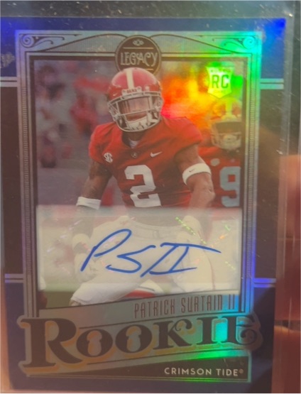 2021 Panini Legacy Rookie Patrick Surtain II — front