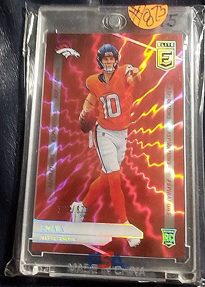 2024 Donruss Elite #175 Bo Nix Aspirations — front