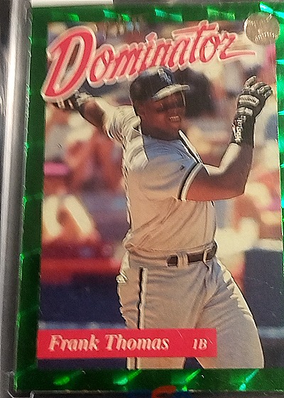 1993 Donruss Elite Dominator #13 Frank Thomas — front