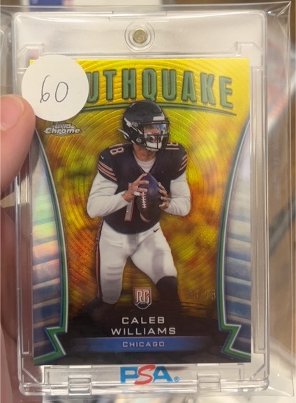 2024 Topps Chrome #Y-1 Caleb Williams Youthquake — front